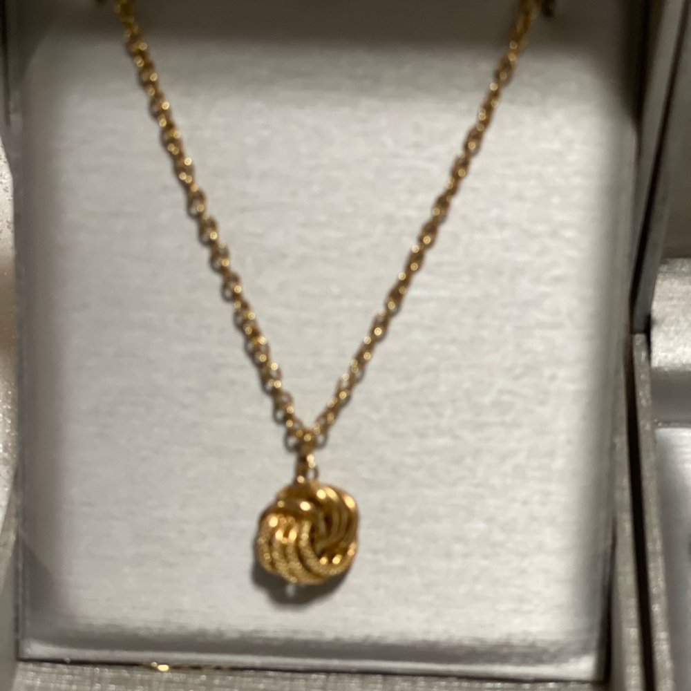 Zales Bundle Deal 14k Earrings, Necklace, matching Pendant (Italian Gold) - Picture 3 of 10